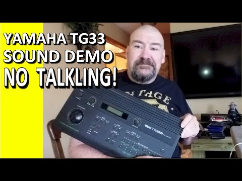Yamaha TG33 Tone Generator / Vector Synth 1990 - Dungeon Synth image 6