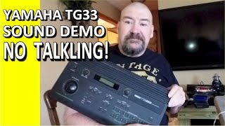 Video thumbnail for Yamaha TG33 Demo No Talking by Pure Ambient Drone