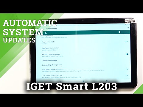 How to Update Software in IGET Smart L203 - Automatic System Update