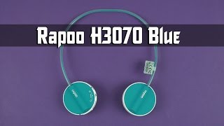 RAPOO Wireless Stereo Headset H3070 Blue - відео 1