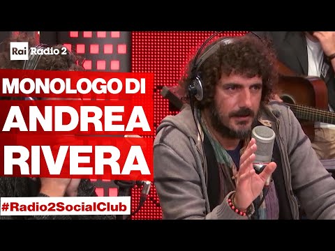 ANDREA RIVERA a Radio2 Social Club - IL MONOLOGO DELLE NAZIONI