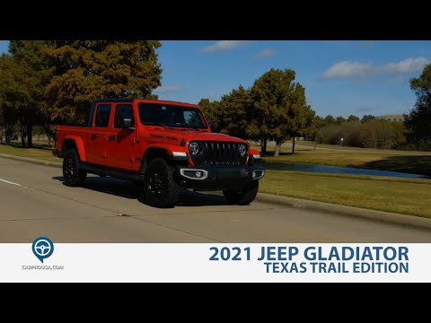2021 Jeep Gladiator Texas Trail Edition Review and Test Drive