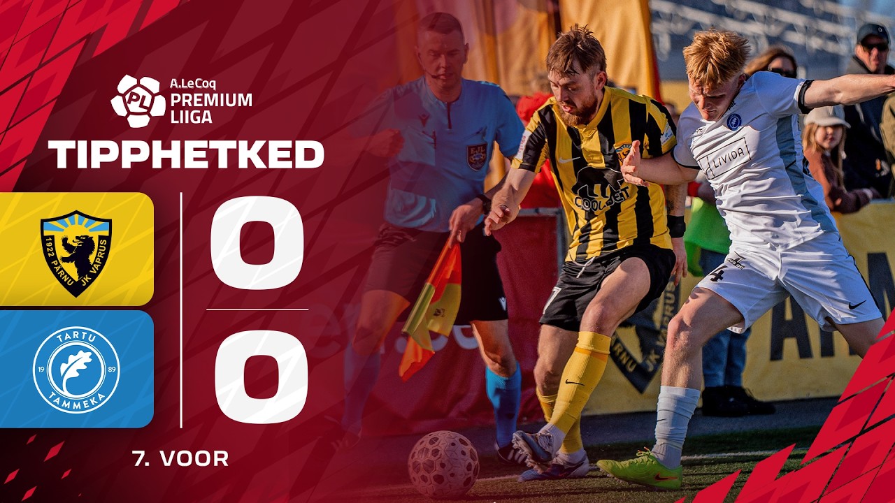 Pärnu JK Vaprus vs Tartu JK Tammeka Highlights