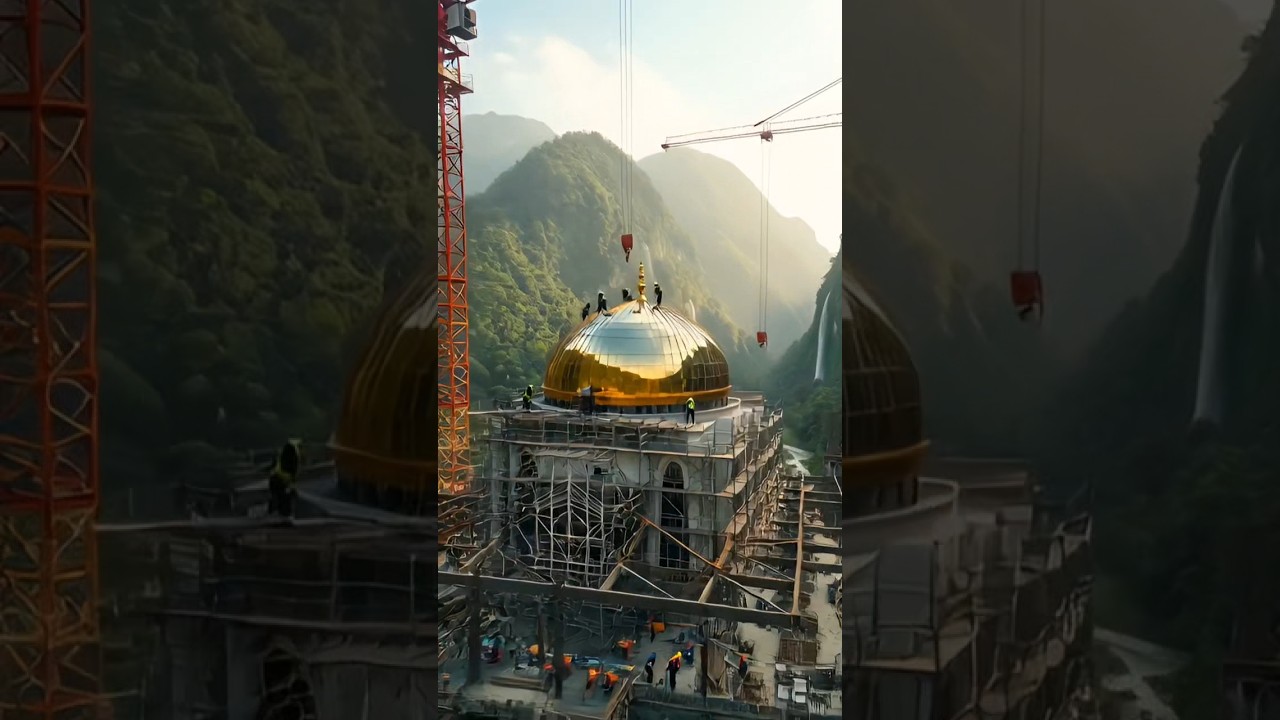 From Vision to Light ✨ Grand Mosque Transformation | Cinematic Build & Epic Reveal