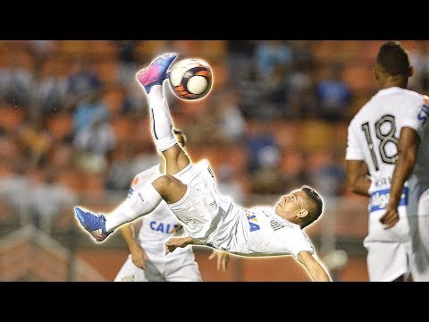 25 Golaços Impressionantes de Bicicleta do Futebol Brasileiro