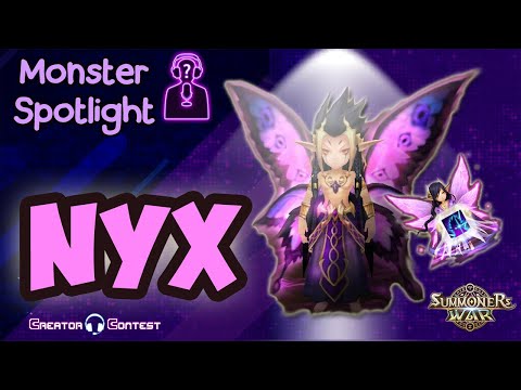 Monster Spotlight NYX [Summoners War Creator Contest]