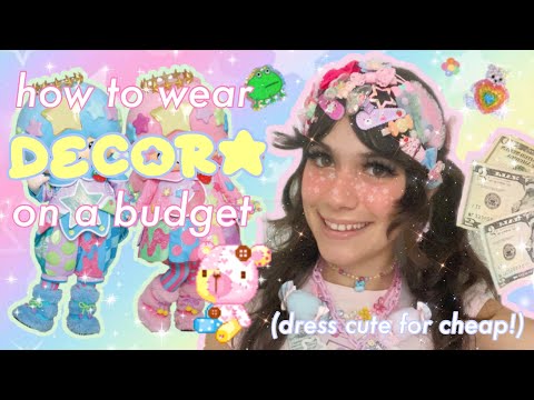 how to wear DECORA on a budget ! 💸(dress cute for cheap) 🌈✨
