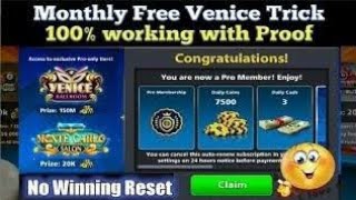 How To Unlock Venice Table Free In - 8 Ball Pool 100% Working Trick No Fake