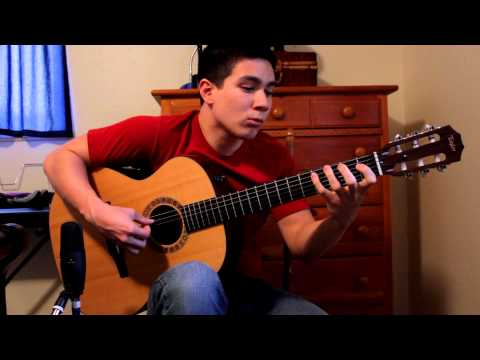 (Solo Classical Guitar) Bach's Two-Part Invention No. 13