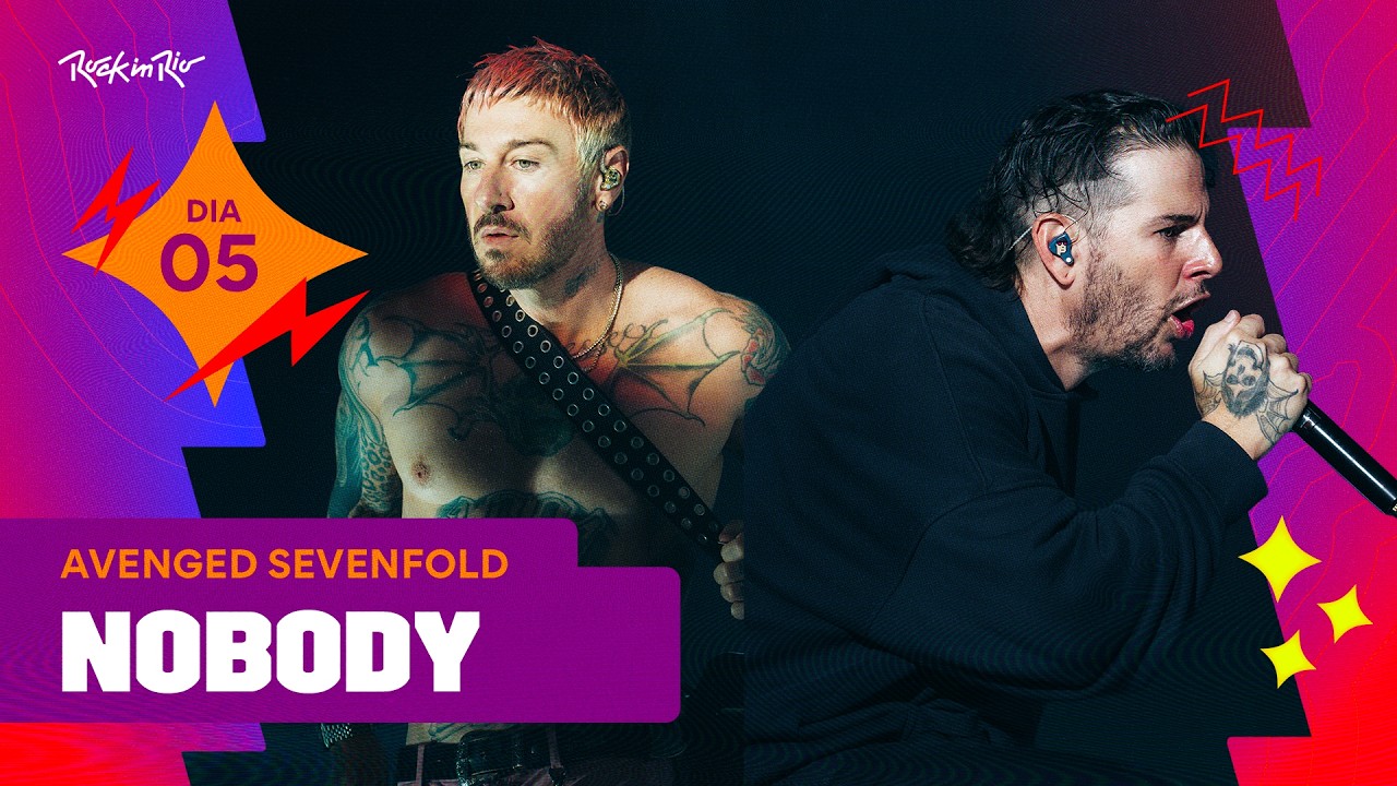 Avenged Sevenfold canta 'Nobody' no Rock in Rio | #RockinRioNoMultishow