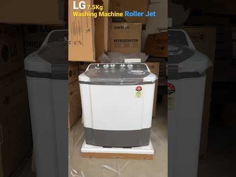 LG 7.5Kg Washing Machine Roller Jet First Look #shortsfeed #shorts #lgwashingmachine #youtubeshorts