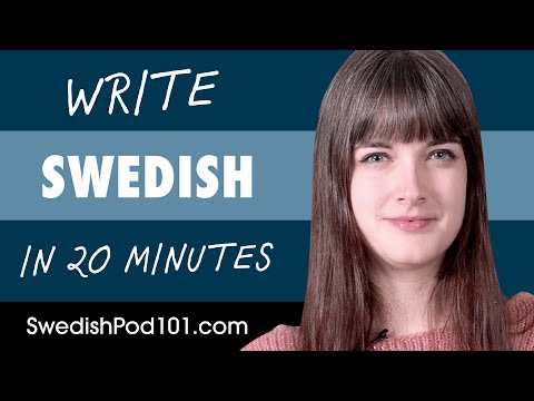 1 Hour to Improve Your Swedish Writing Skills