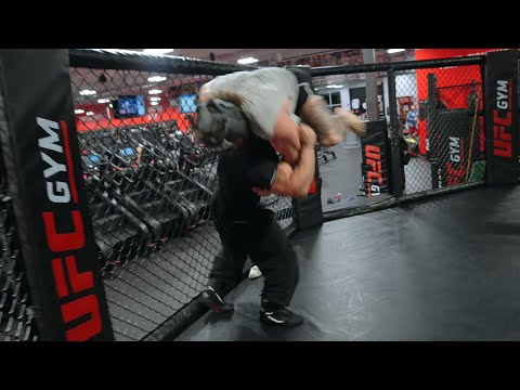 WRESTLING AT UFC GYM 