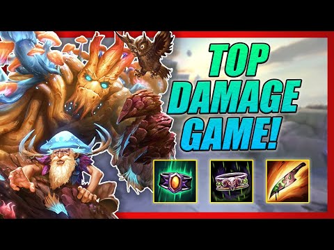 AUTO ATTACK SYLVANUS IN THE SOLO LANE! - Smite Sylvanus solo