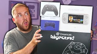 I was sent lots of retro gaming goodies