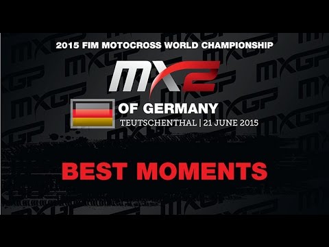 MXGP of Germany MX2 Best Moments 2015 - motocross