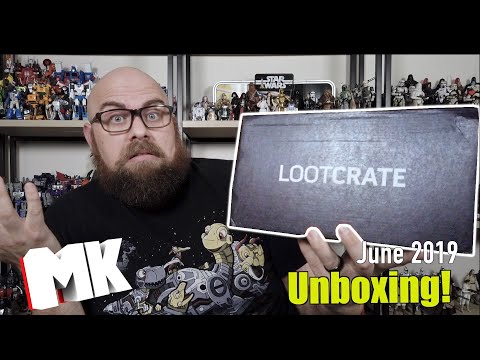 Loot Crate June 2019 Toybox Unboxing