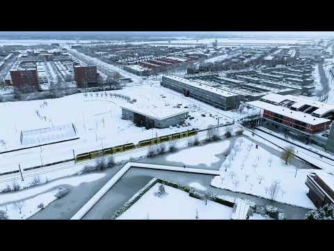 IJsselstein in 30cm sneeuw