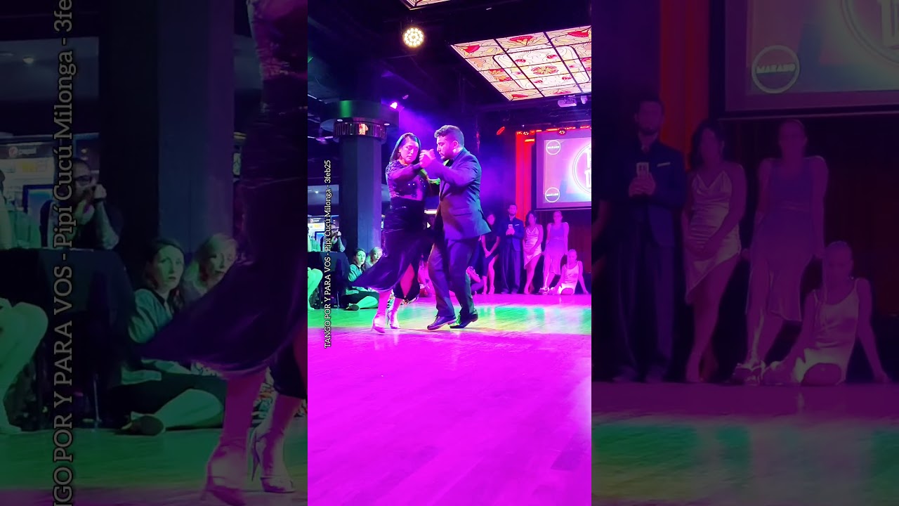 Rie Payaso (D'Arienzo) Maria Ines Bogado y Sebastian Arrua. Pipi Cucu Milonga 3feb25  (2/5)