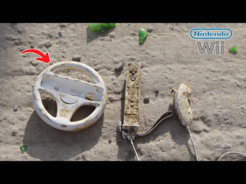 Restoring, Fixing A Broken Nintendo Wii Controllers - Retro Console Restoration #asmr