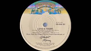 1978: Giorgio Moroder - Love&#39;s Theme - 45