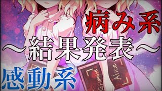 【結果発表】第2回スマホPV大会～病み系vs感動系～