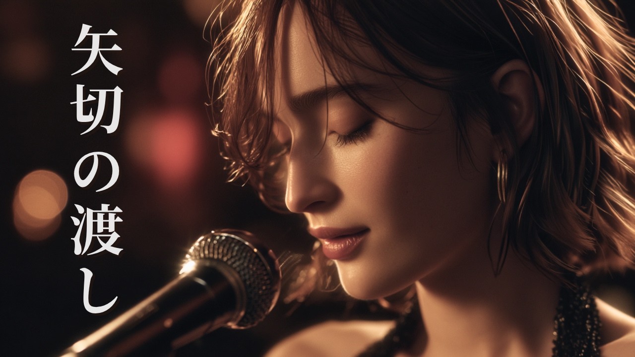 矢切の渡し – 細川たかし｜静寂に滲む夜のJazz Ballad｜女性ハスキーボーカル（日本語カバー）