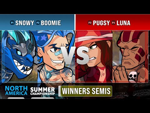 Snowy & Boomie VS Pugsy & Luna - Winners Semis - NA - Summer Championship 2022 - Doubles