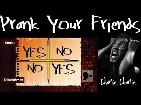 Charlie Charlie Pencil Prank Video