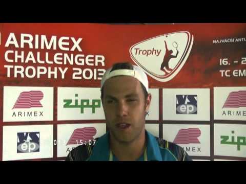ARIMEX Challenger Trophy 2013: SF, Julian Reister (GER-4) - Stephane Robert (FRA-7) 4-6, 6-4, 6-4