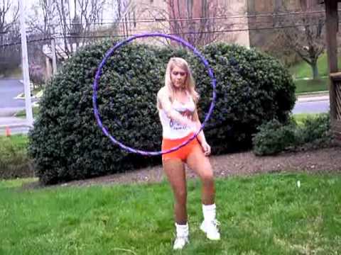 Funny sports & games videos - Hooters Hula Hooper