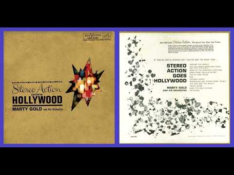 Marty Gold And His Orchestra – Stereo Action Goes Hollywood - 1961 - Lp