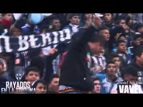 "Con bombo y bandera La Adiccion Mty vs Nacional" Barra: La Adicción &bull; Club: Monterrey