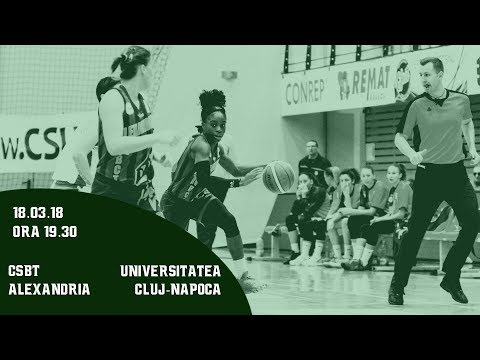 LNBF 2017-2018: CSBT Alexandria - Universitatea Cluj-Napoca