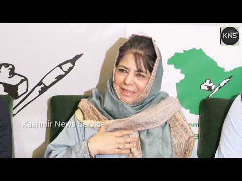 PDP to Support J&K National Conference Candidate as Third Preference to Keep BJP Out: Mehbooba Mufti  Says National Conference must ensure both the Land Rights Bill and the bill for daily wages are passed in the Assembly to protect locals and daily wage workers.