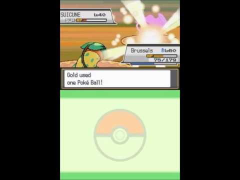 Pokemon Soul Silver Walkthrough Part 78 - Catching Suicune