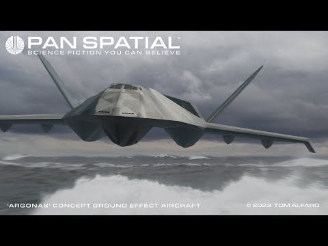 ARGONAS Ground-Effect Aircraft - next-generation "Caspian Sea Monster" - First Look
