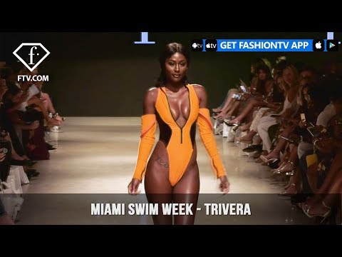Trivera Poppin Colors Miami Swim Week Art Hearts Fashion 2019 | FashionTV | FTV