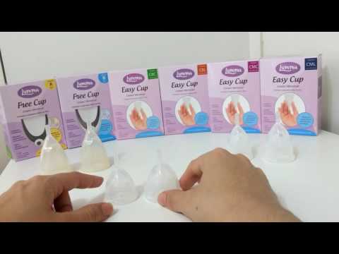 Lumma Easy cup Lançamento coletores para colo baixo e colo médio.