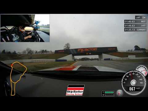 Road Atlanta in Skip Barber Mustang GT with Instructor Eric Powell