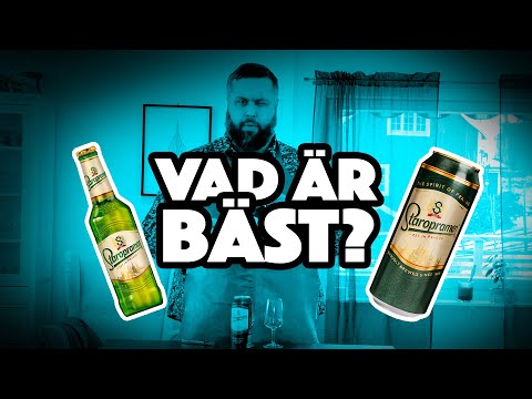 ÖL PÅ FLASKA ELLER BURK? Vad är bäst?