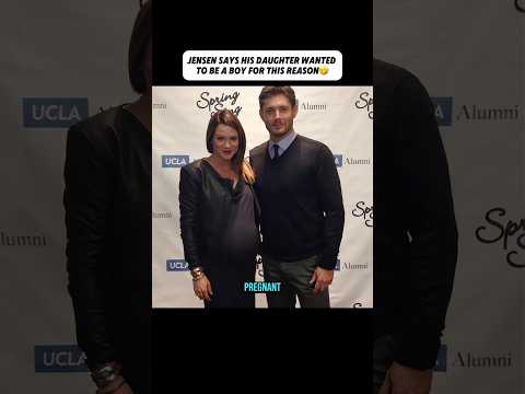 Jensen Says His Daughter Wanted To Be A Boy🤣 #shorts #jensenackles