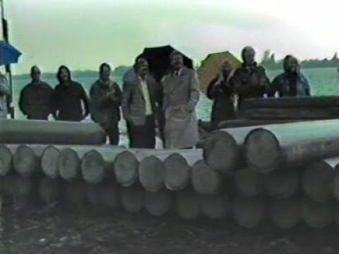 1987 Nieuwsflits mei - Hoorn: 'Watersportcentrum' - Eerste paal