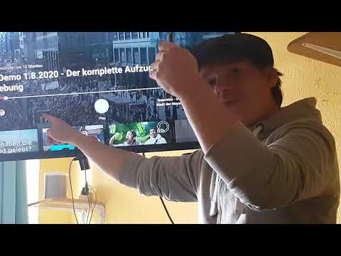 Corona Demo Berlin. 01.08.2020 Beweis dass es 1 Millionen Demonstranten...