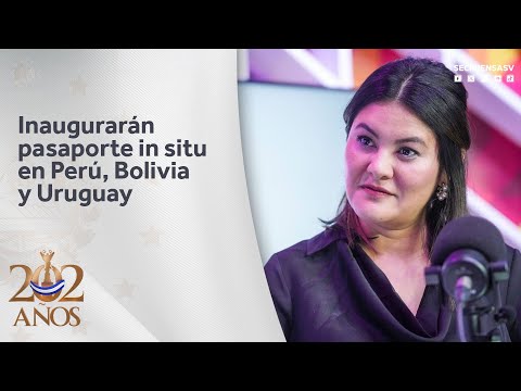 O Governo do Presidente Nayib Bukele inaugurará pasporte in situ no Peru, Bolívia e Uruguai