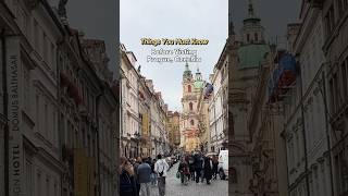Prague Travel Tips! Must-Knows Before Visiting
