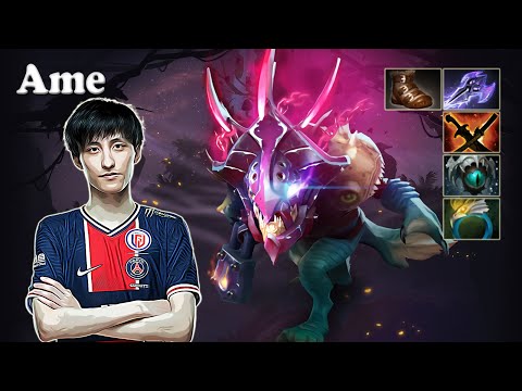 Ame - Slark Safelane | Dota 2 7.30 Gameplay