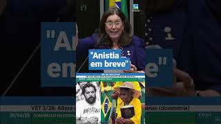 Bia Kicis comemora Dosimetria mas vai atrás de Anistia
