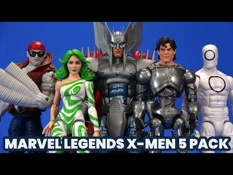 Marvel Legends X-Men Villains Pretty Boy, Vertigo, Stryfe, Random, Zero Hasbro 5 Pack Review