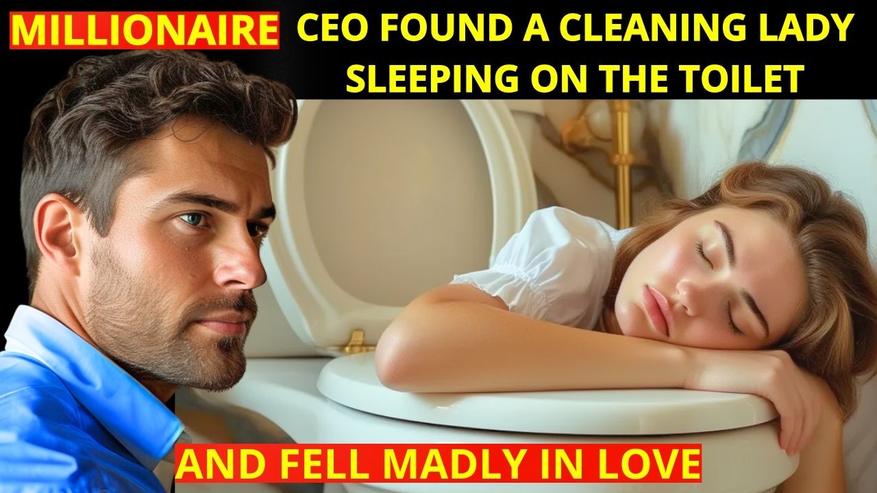 MILLIONAIRE CEO FOUND A CLEANING LADY SLEEPING ON THE TOILET AND FELL MADLY IN LOVE